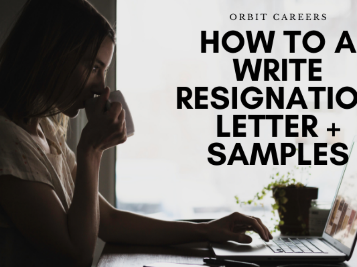 Resignation Letter Samples & Templates With Notice Period