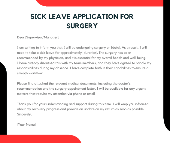 How To Write A Sick Leave Application (+ 5 Sample Letters)