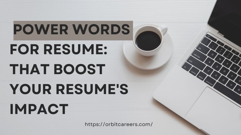 power words for resume